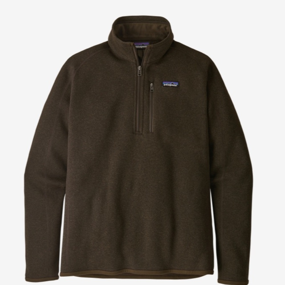 Large Patagonia men's better sweater 1/4 zip
